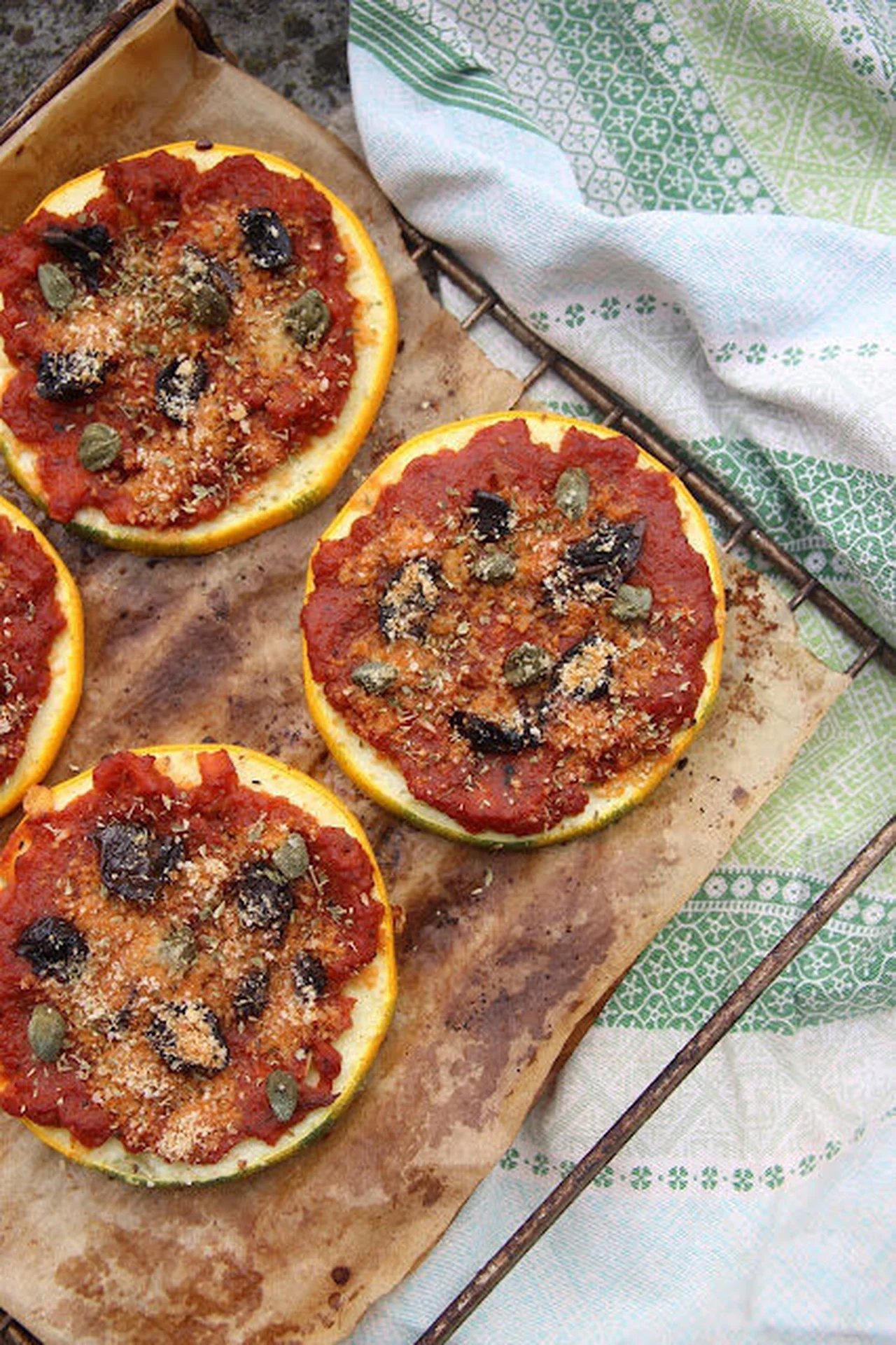 Pizza de courgette