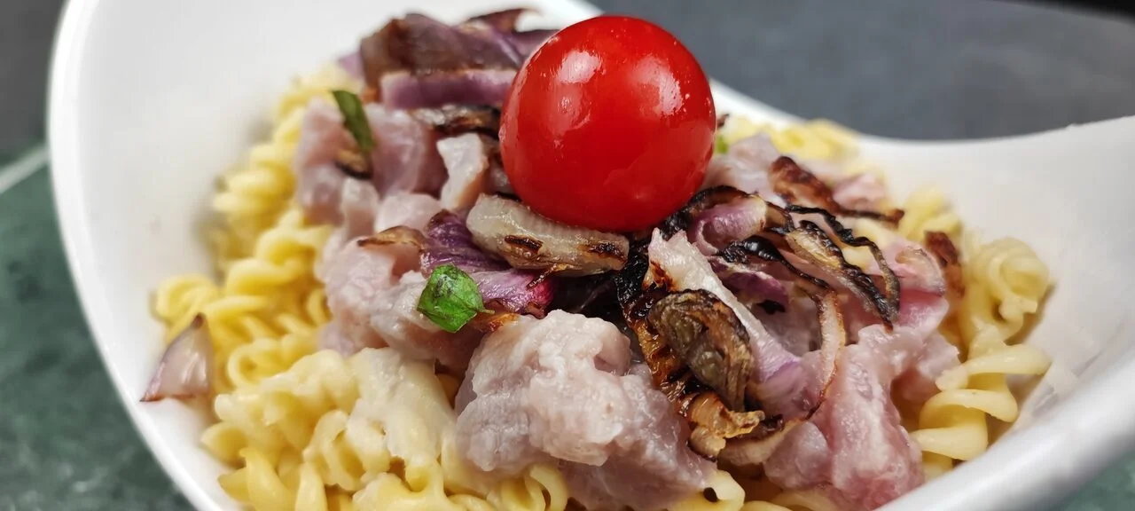Fusilli au thon cru