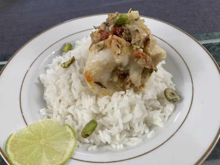 Loup de mer à toute vapeur