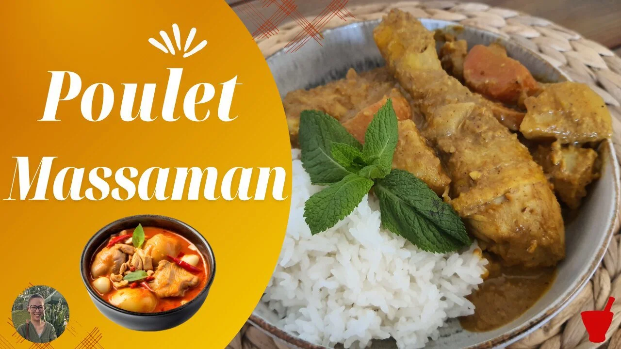 Poulet au curry massaman