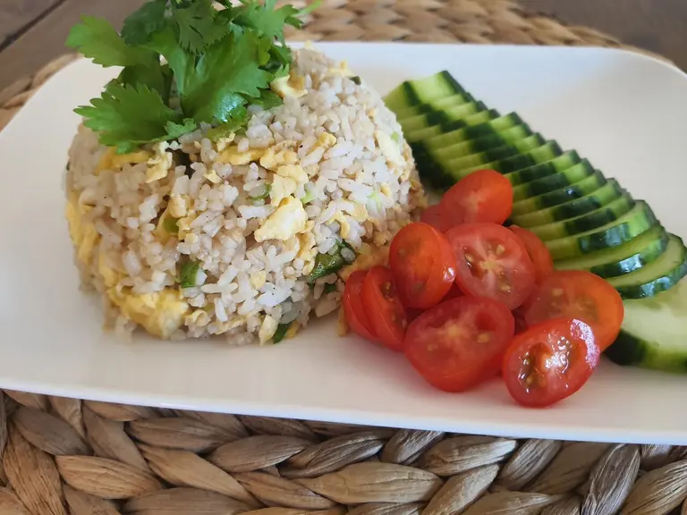 Riz sauté aux œufs