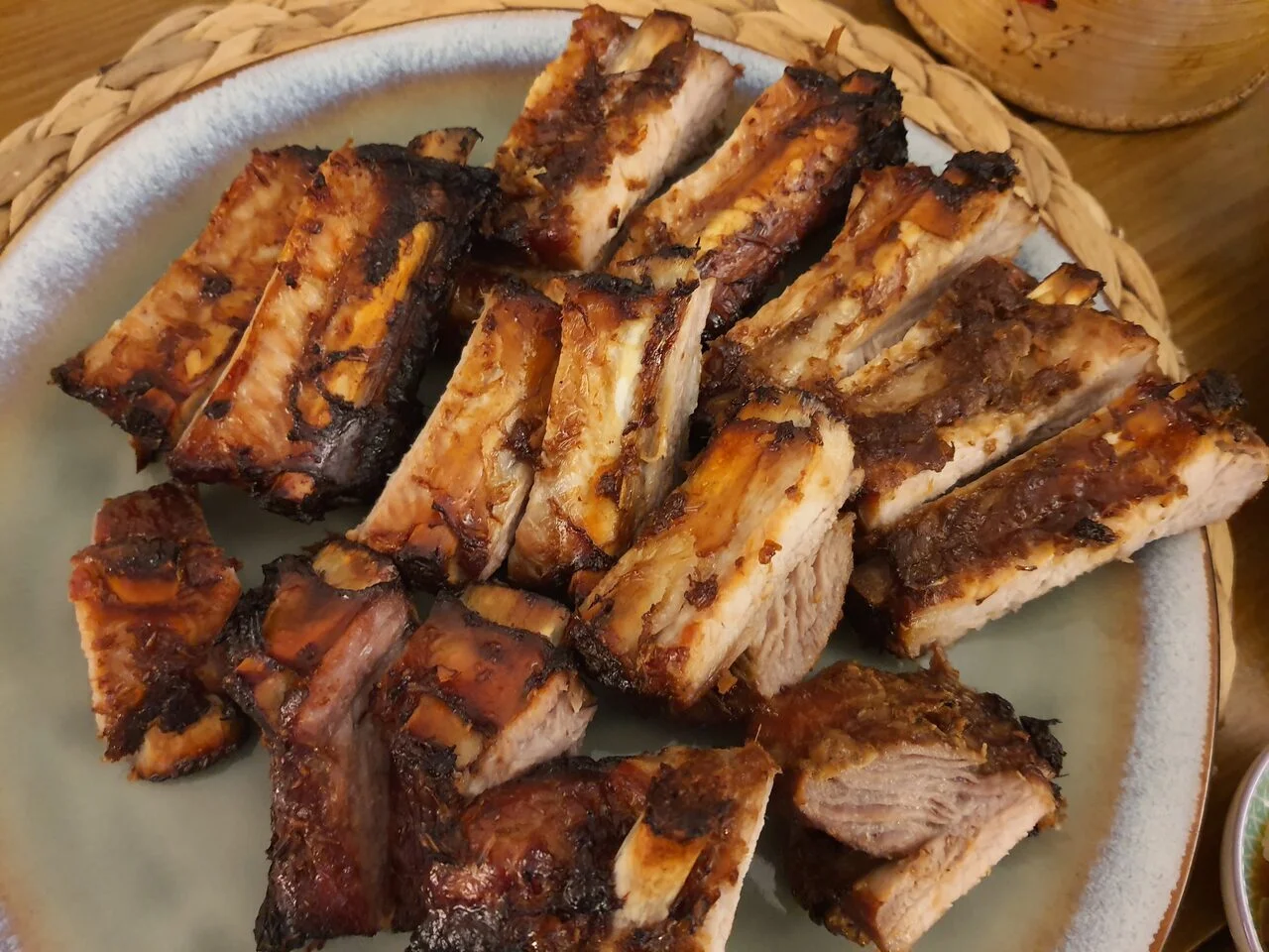 Travers de porc citronnelle gingembre