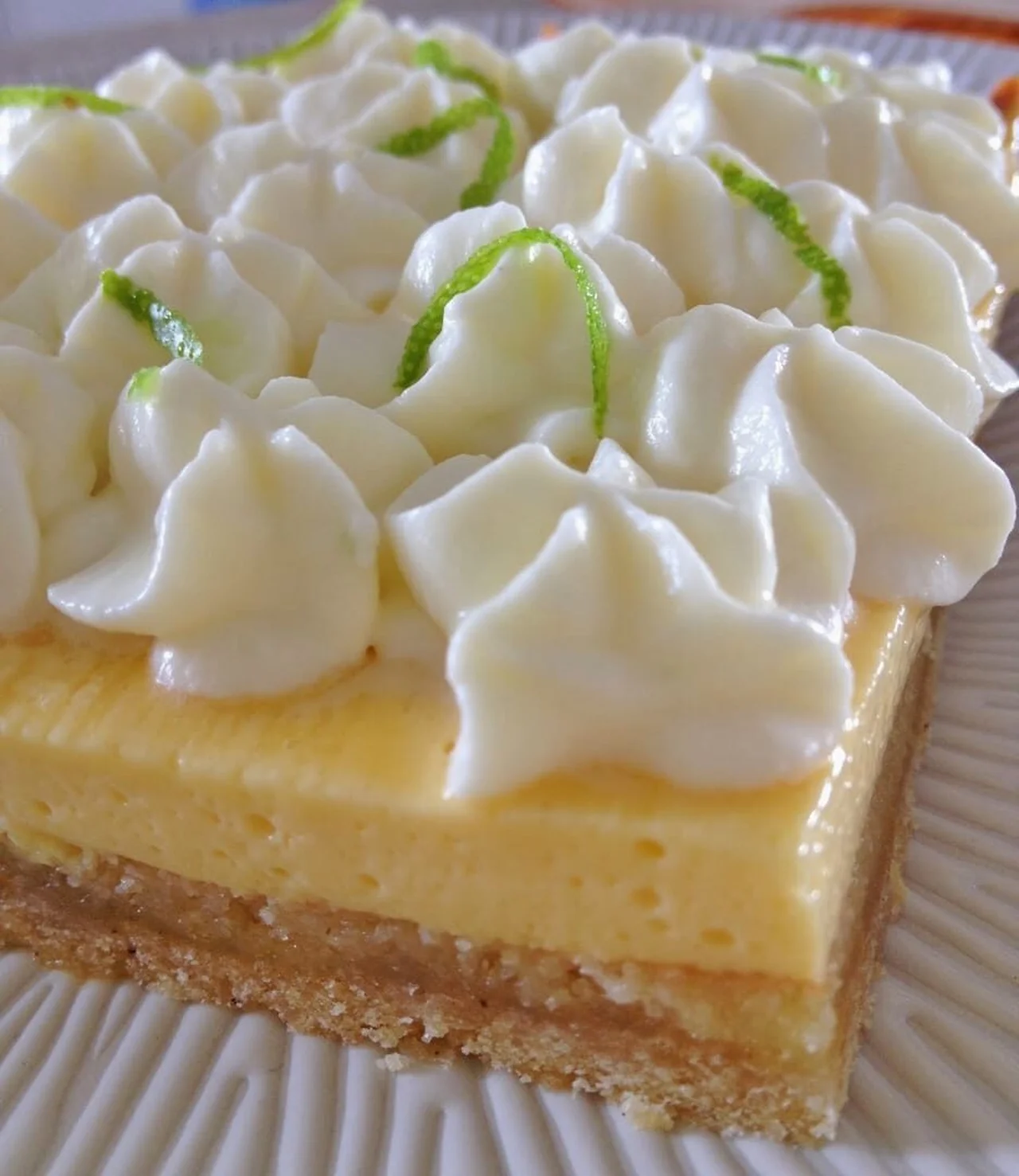 La tarte onctueuse au fruit de la passion