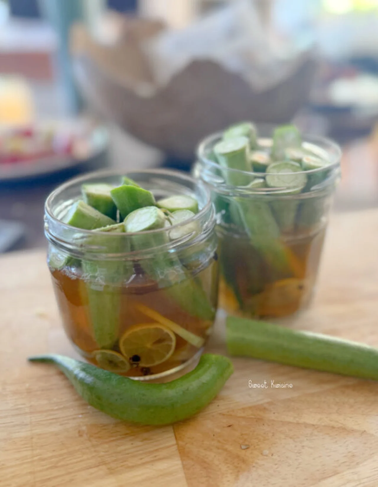 Les pickles de gombos