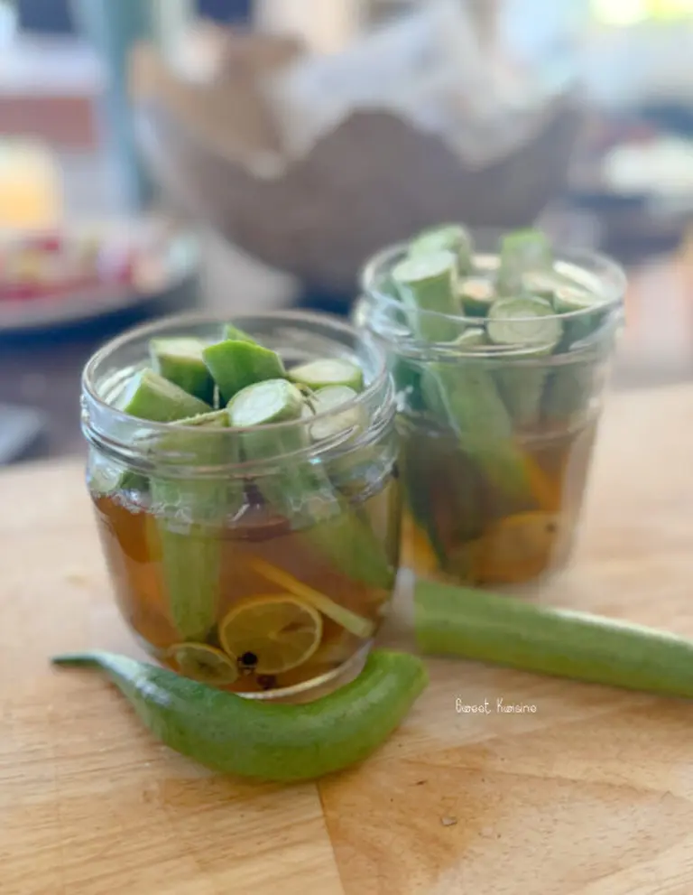 Les pickles de gombos