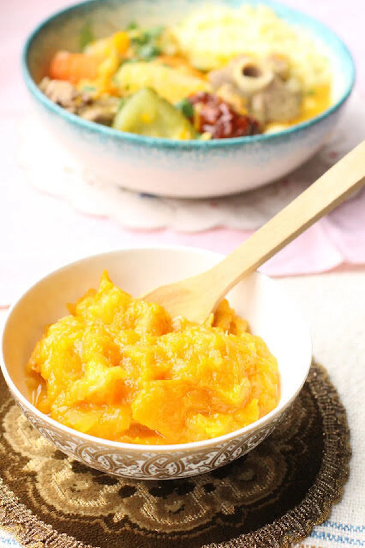 Compote confite courge-coing