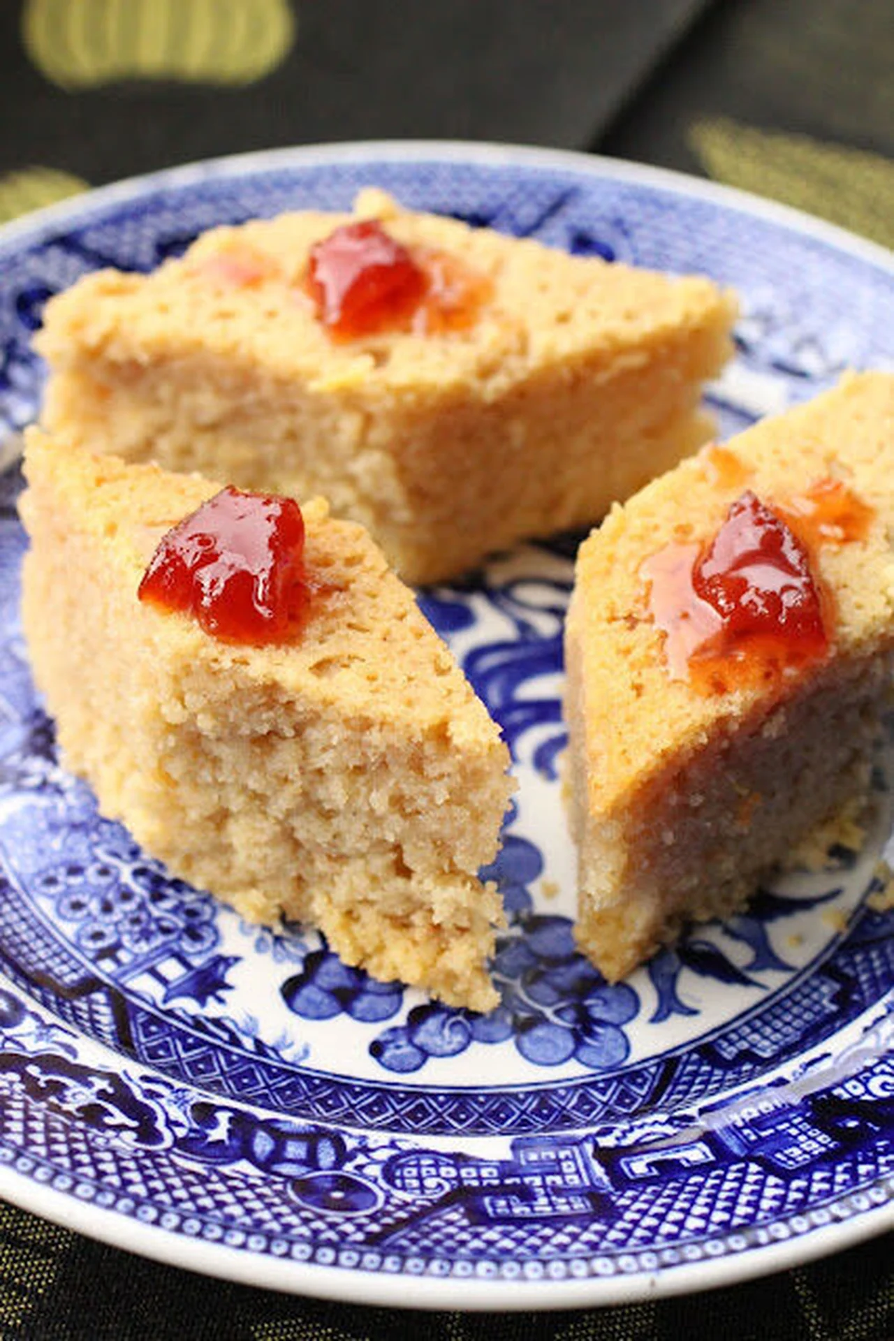 Gâteau de semoule aux coings