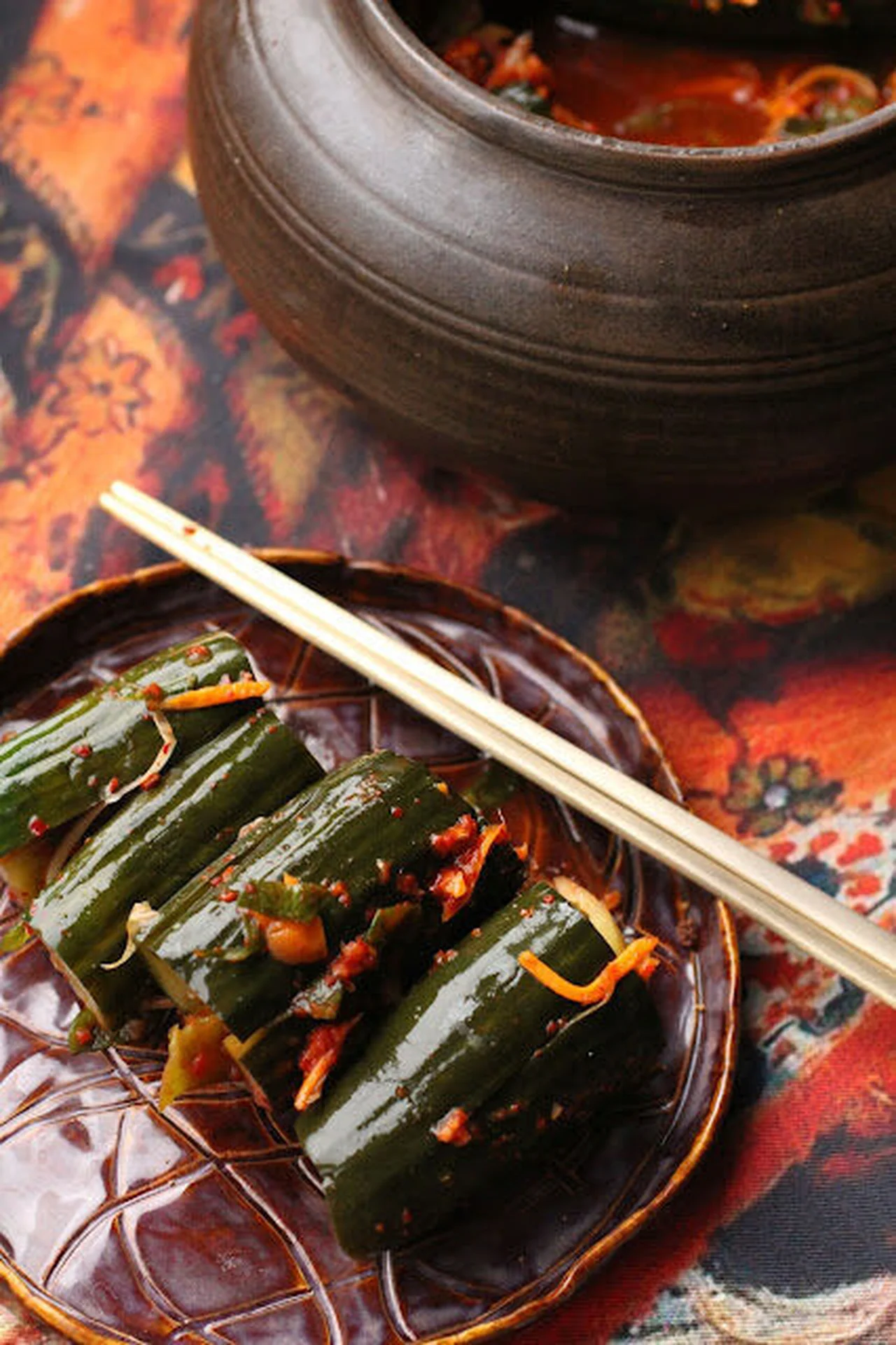 Kimchi express de concombre