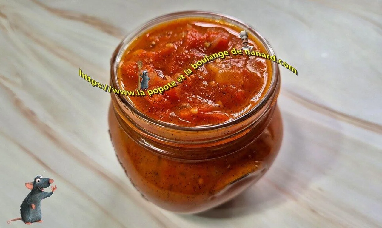 Chutney de tomate à la vanille et aux épices
