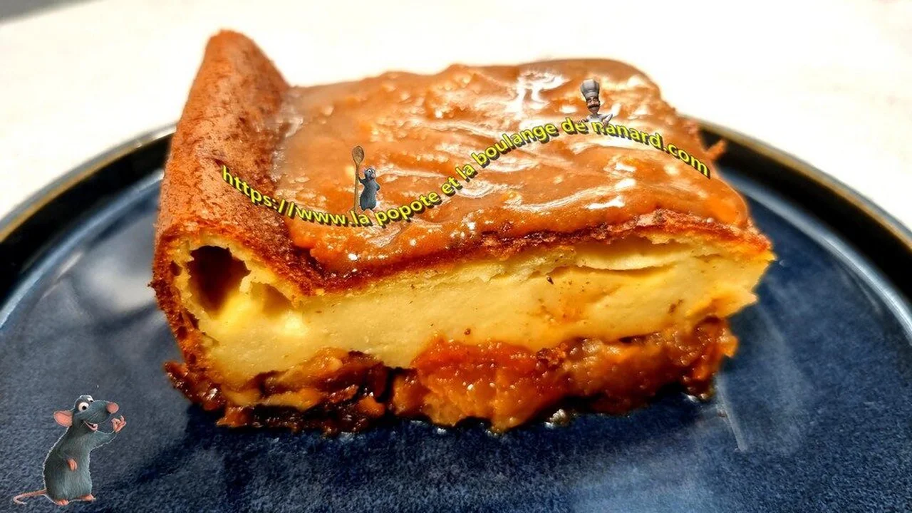 Far breton aux pommes confites