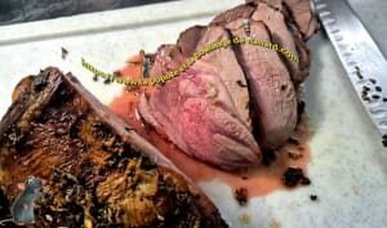 Gigot d'agneau confit cuisson basse température