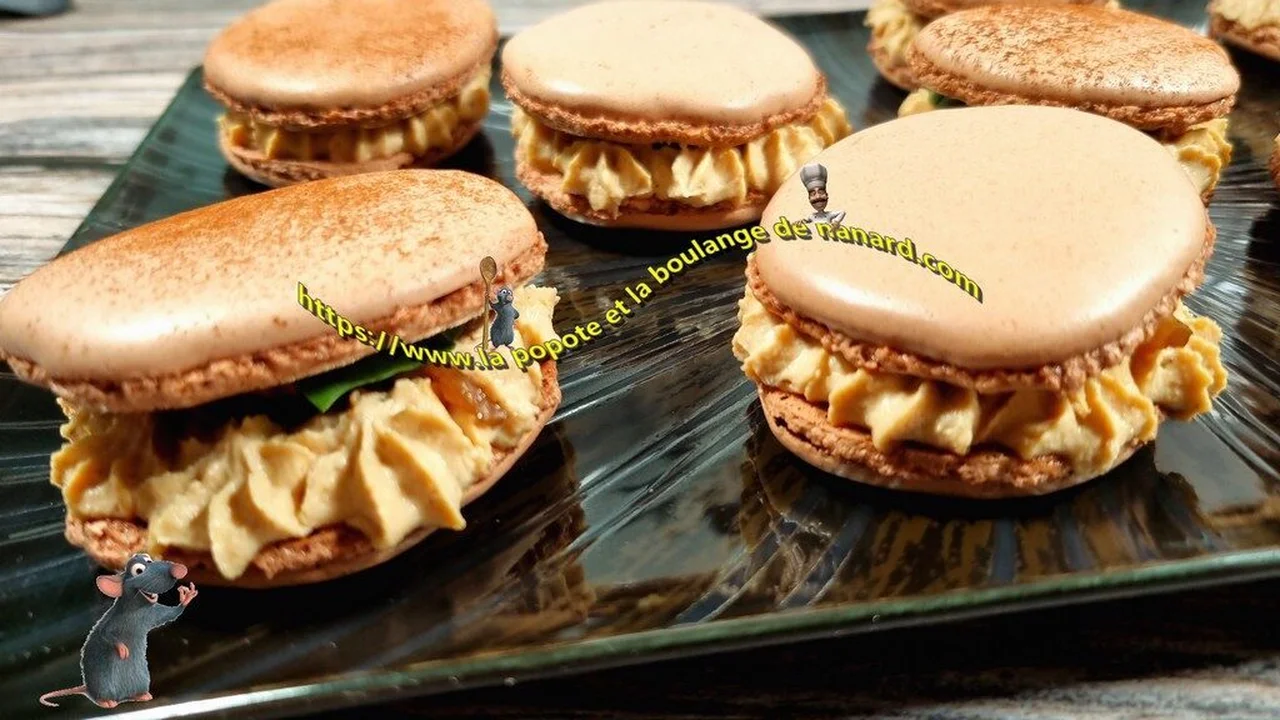 Macarons au foie gras
