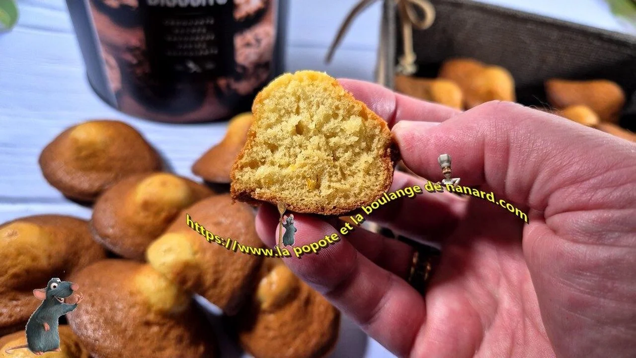 Madeleines au citron