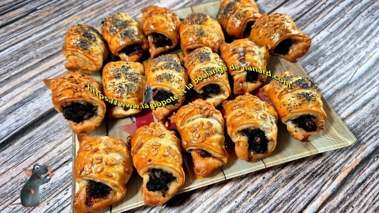 Mini croissants apéritifs