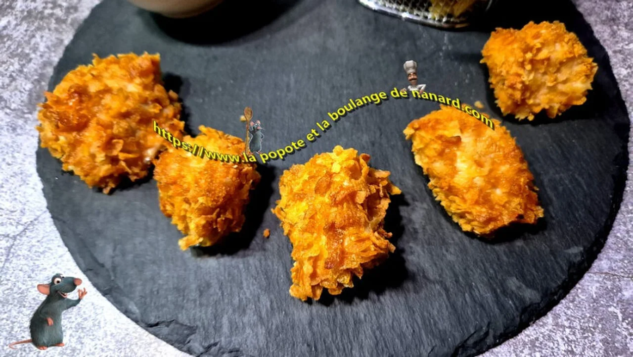 Nuggets de poulet aux corn flakes