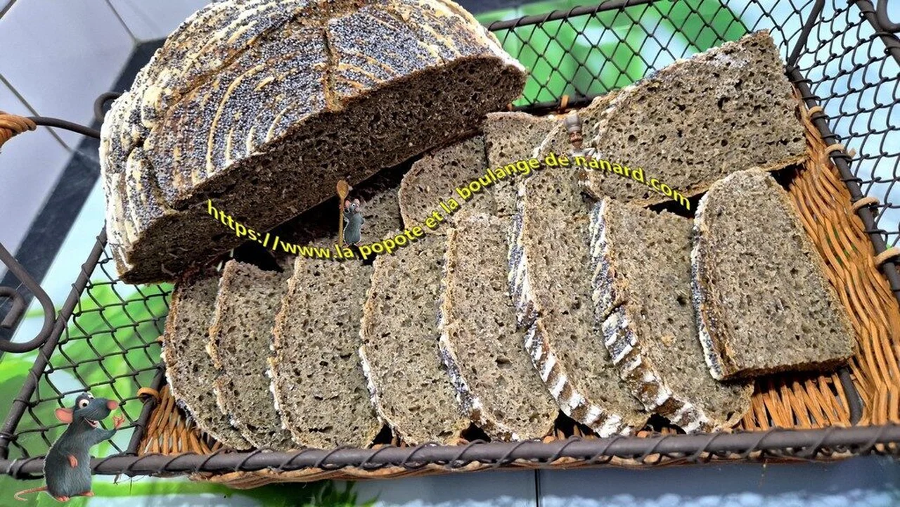 Pain aux algues et au citron