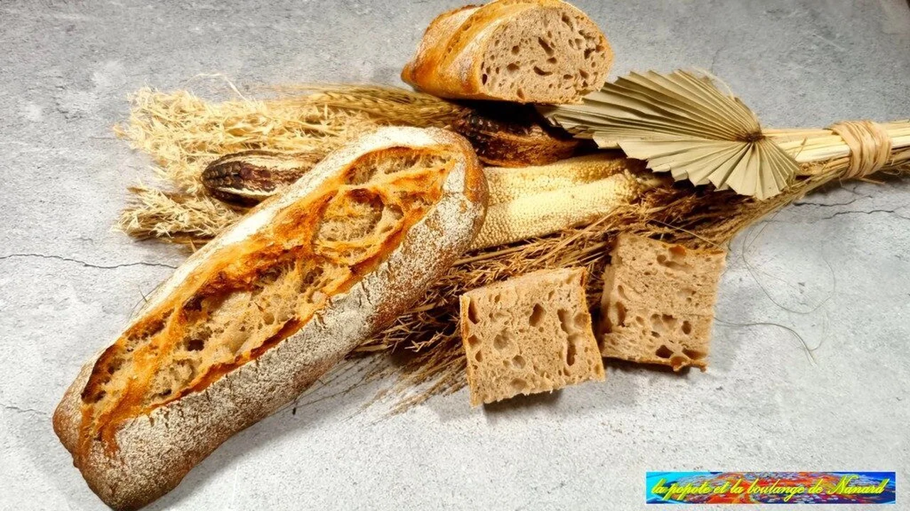 Pain sur levain fermentation longue