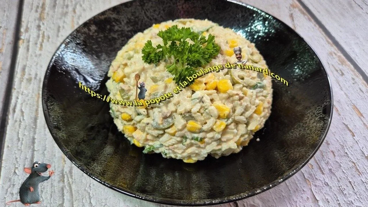 Salade de riz au thon
