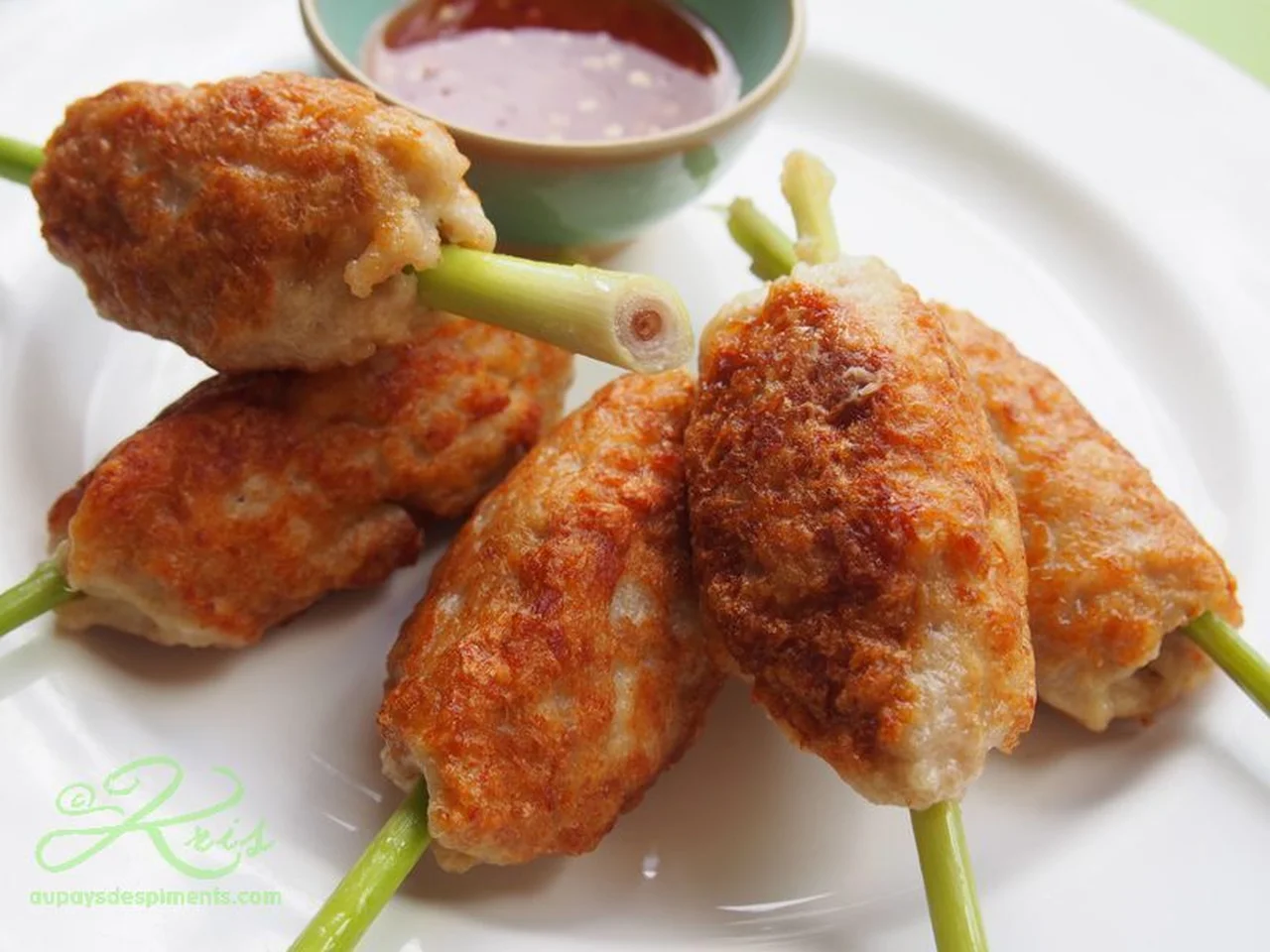 Brochettes à la citronnelle