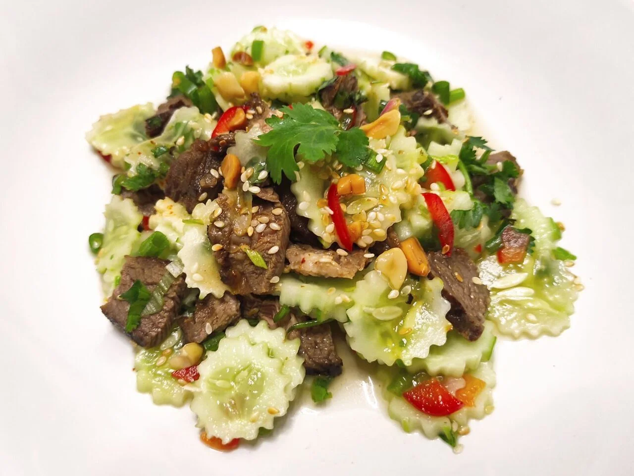 Salade de boeuf thaïe