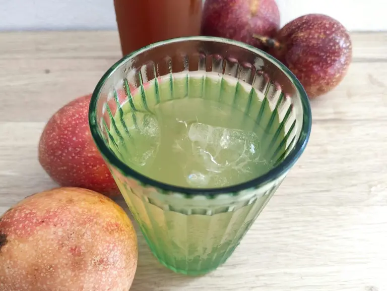 Sirop de fruits de la passion maison