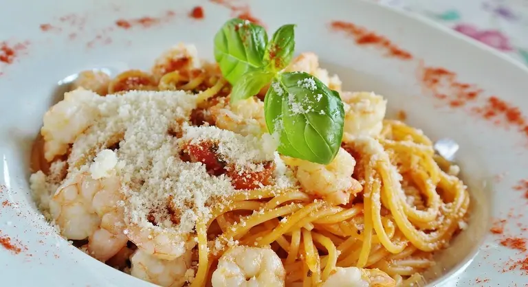 Pâtes tomates séchées et parmesan