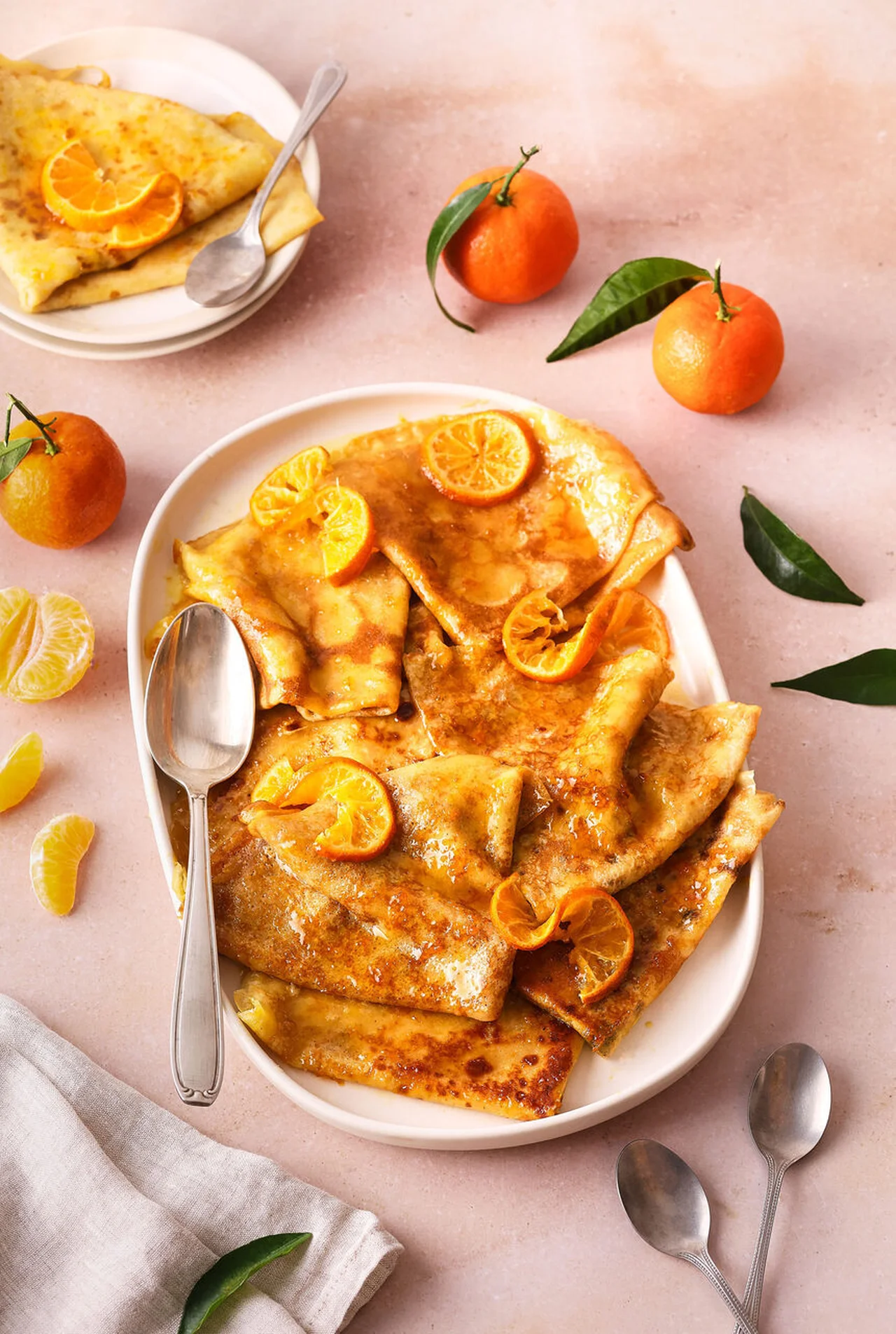 Crêpes Suzette à la Clémentine de Corse