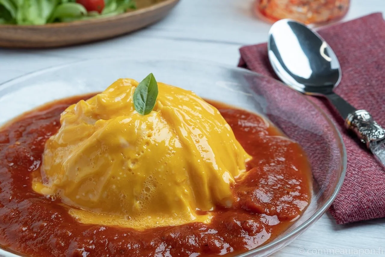 Dressed omurice