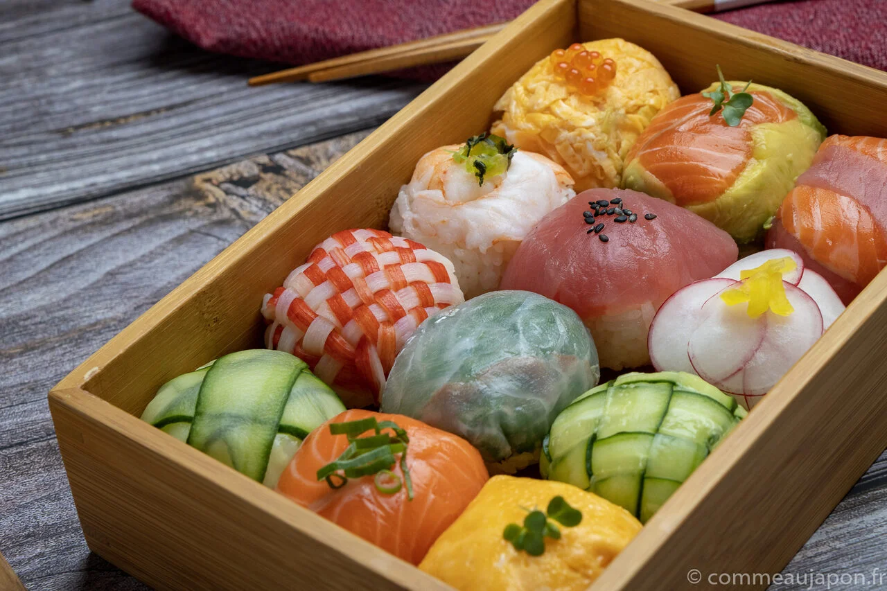 Temari sushi