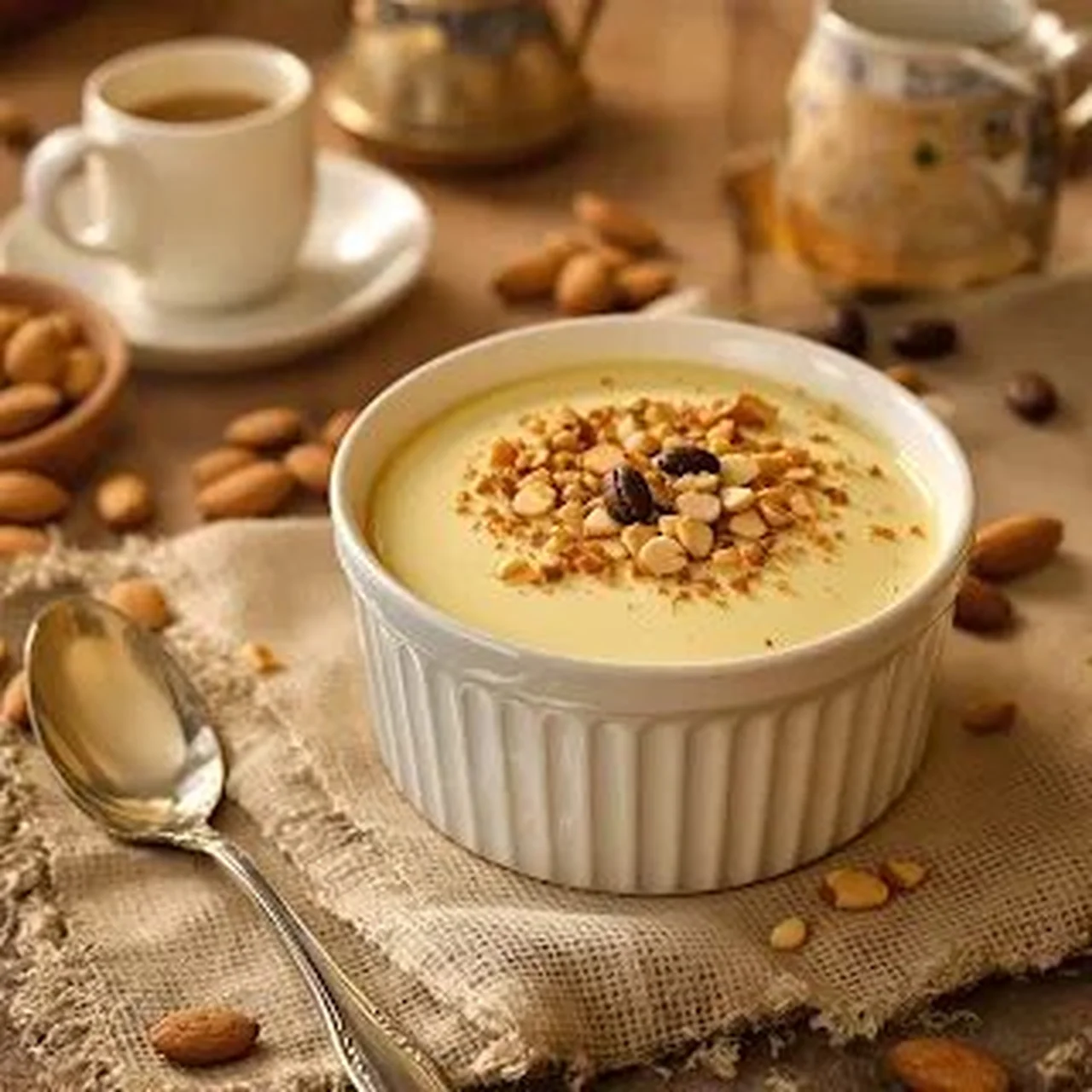 Crème pralinée au café
