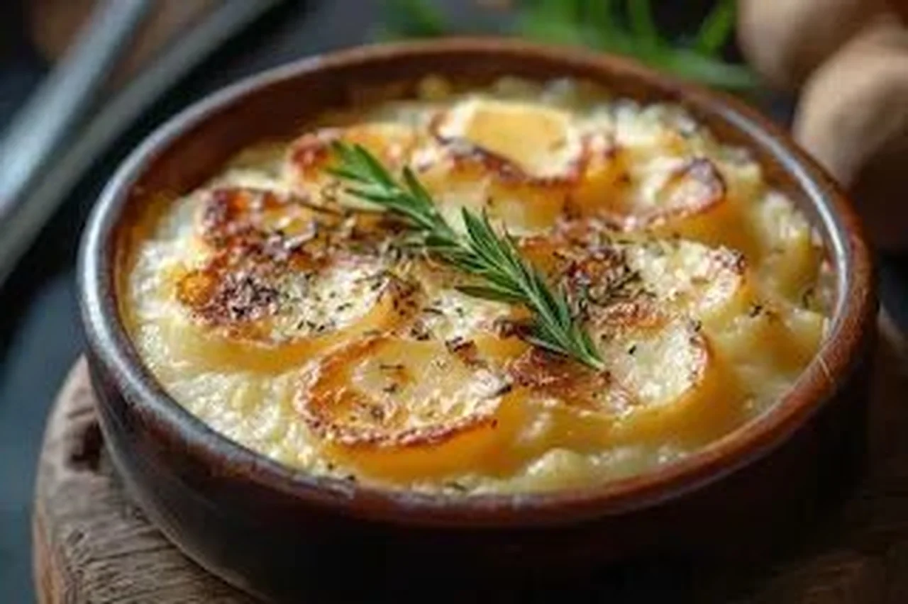 Gratin de pommes de terre au fromage savoyarde