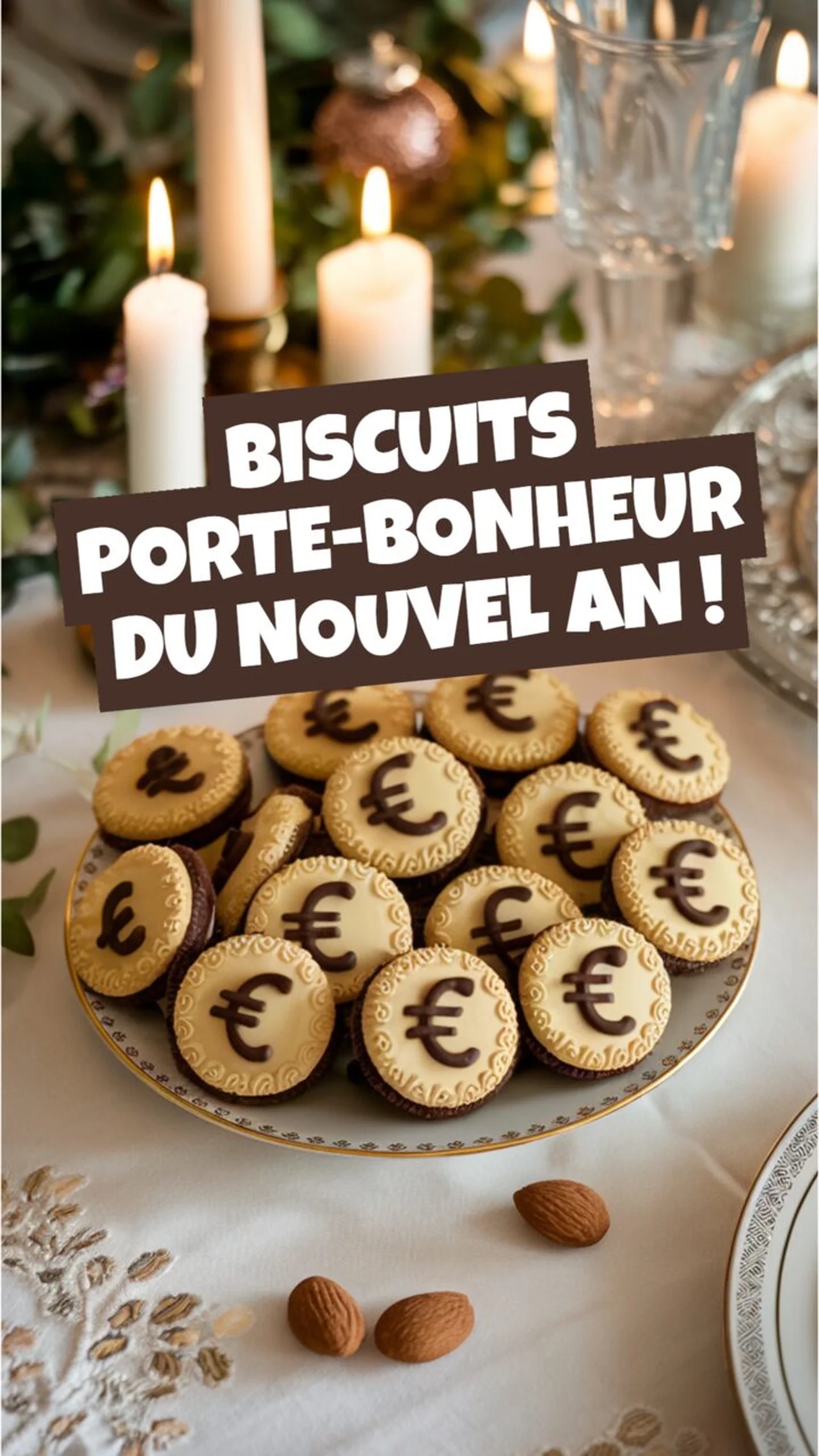 Sablés fourrés au chocolat