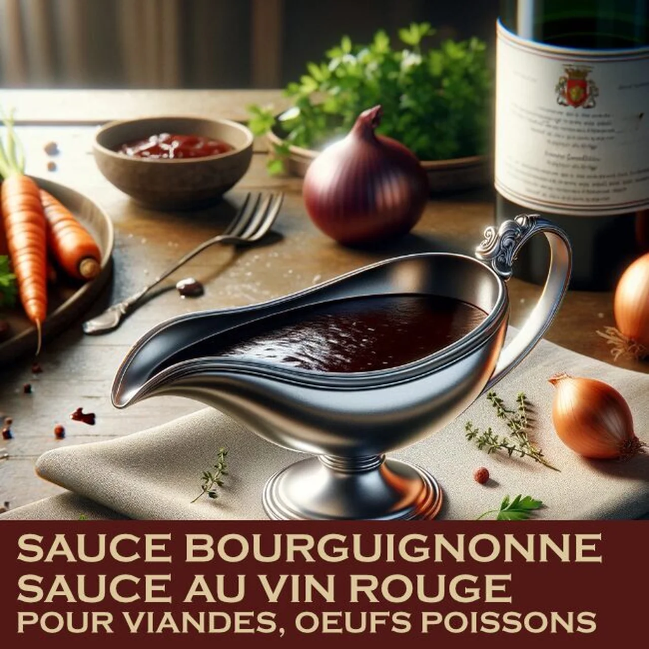 Sauce bourguignonne traditionnelle