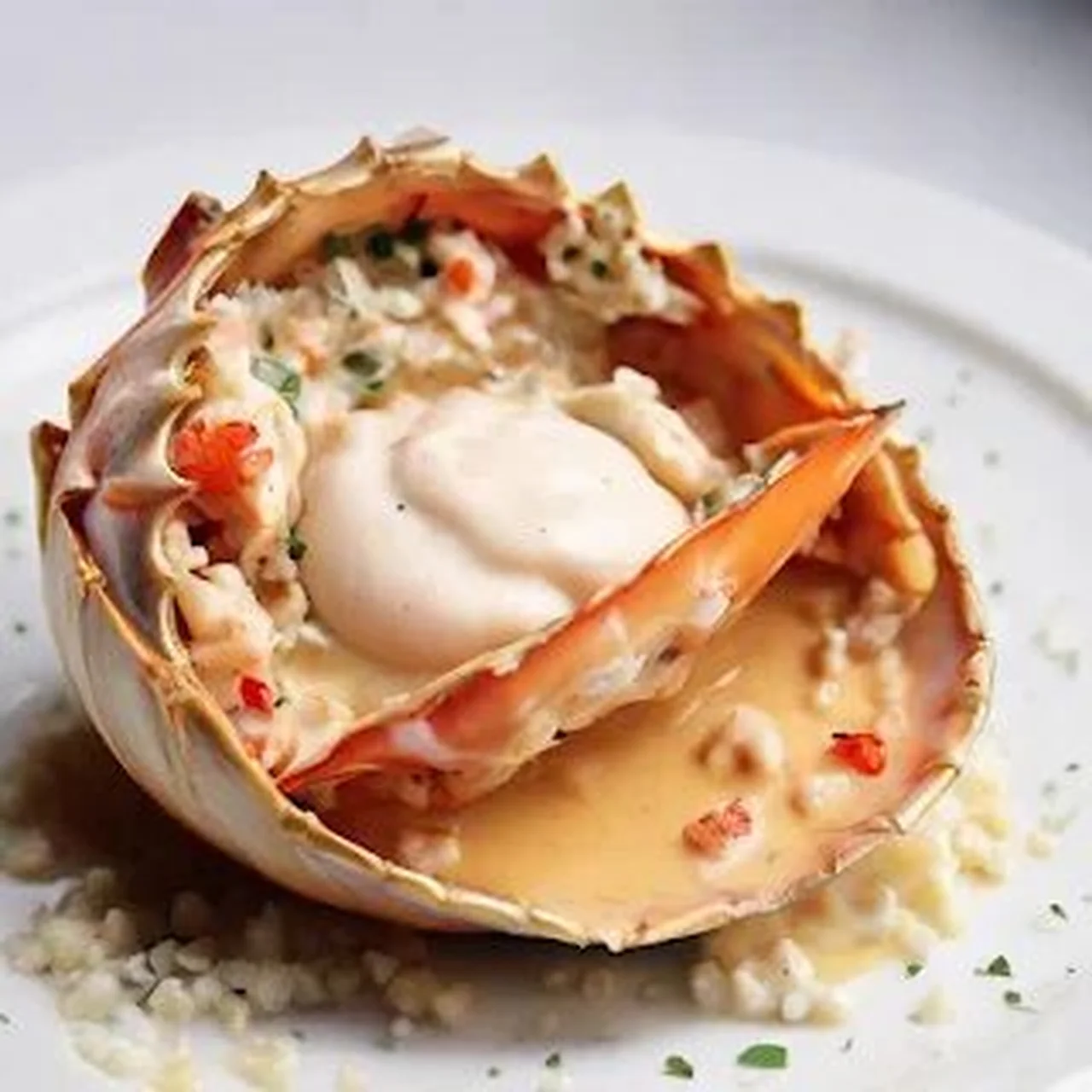 Sauce crémeuse de crabe à la Niçoise