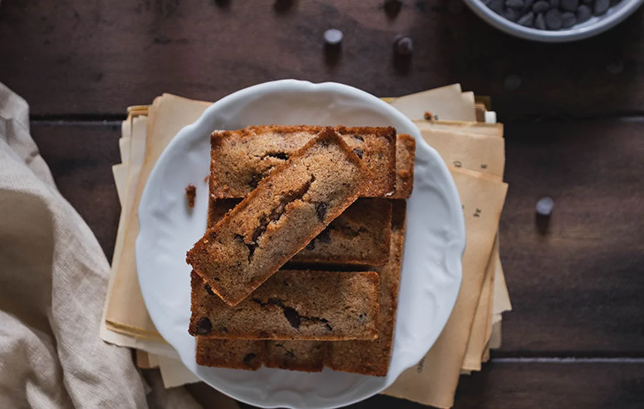 Financiers noisette et pépites de chocolat