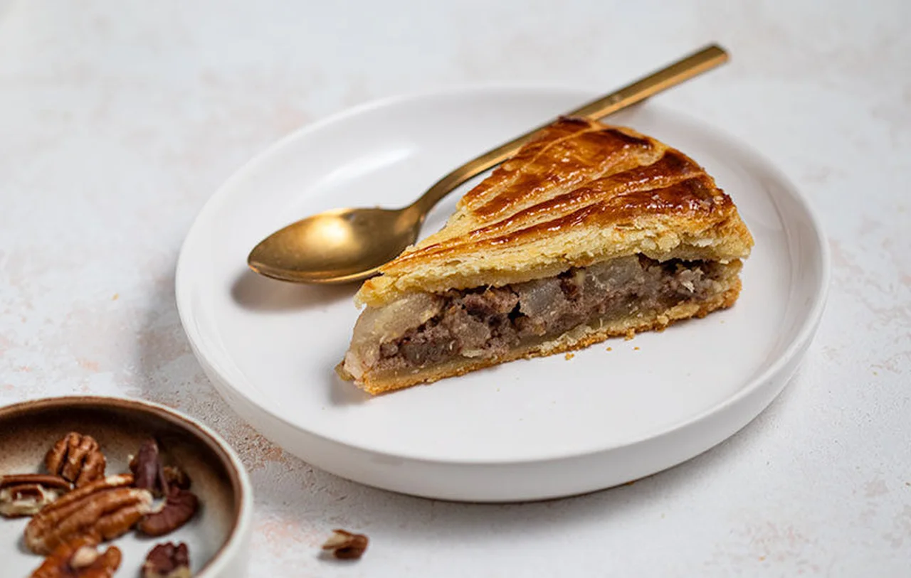Galette des rois poires et noix de pécan