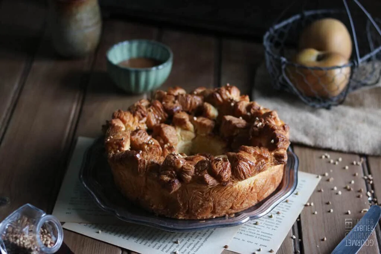 Couronne aux pommes de Julien Alvarez
