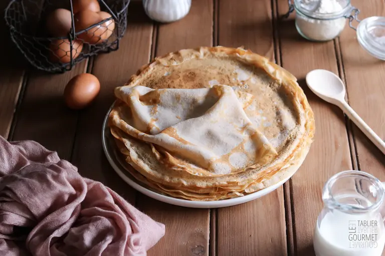 Les crêpes sucrées au sarrasin