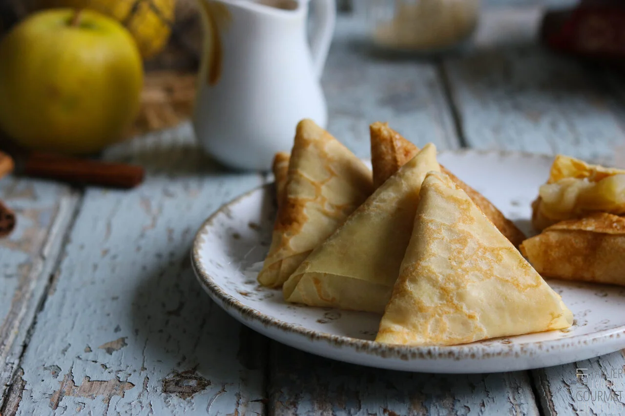 Samoussas de crêpes
