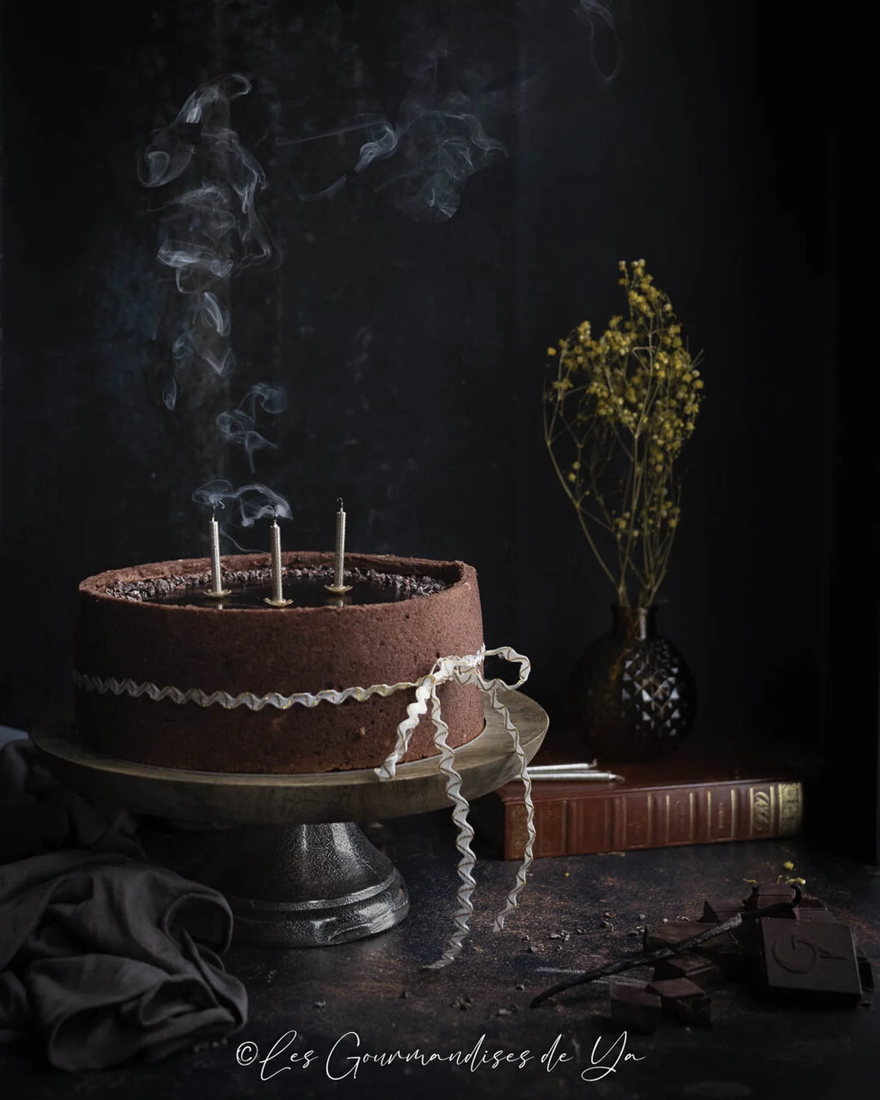 Charlotte vanille chocolat