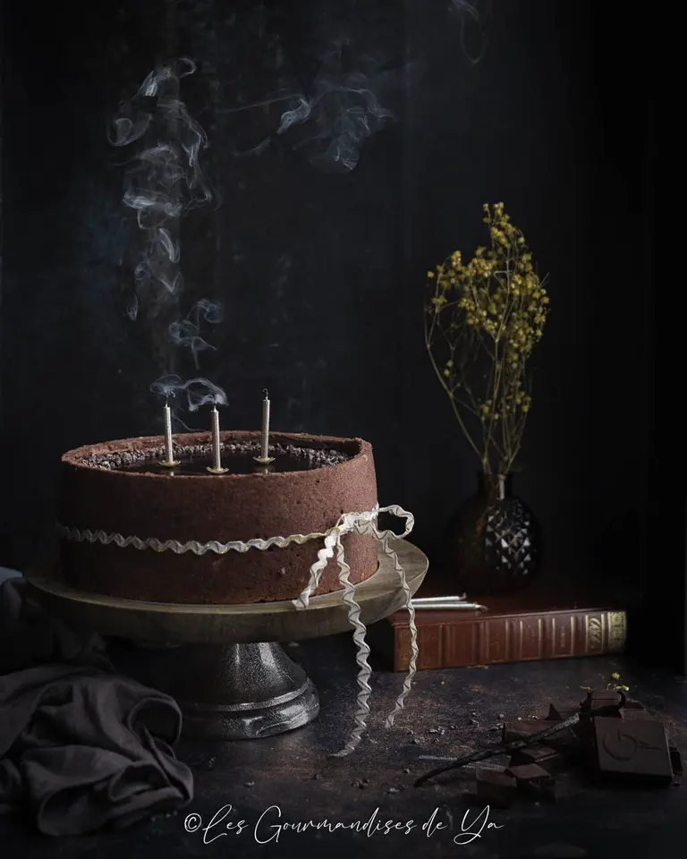 Charlotte vanille chocolat