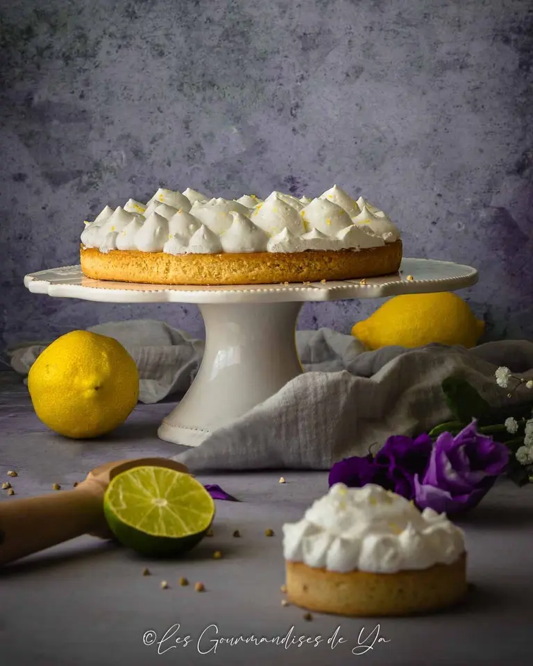 Tarte au citron et sarrasin de Philippe Conticini