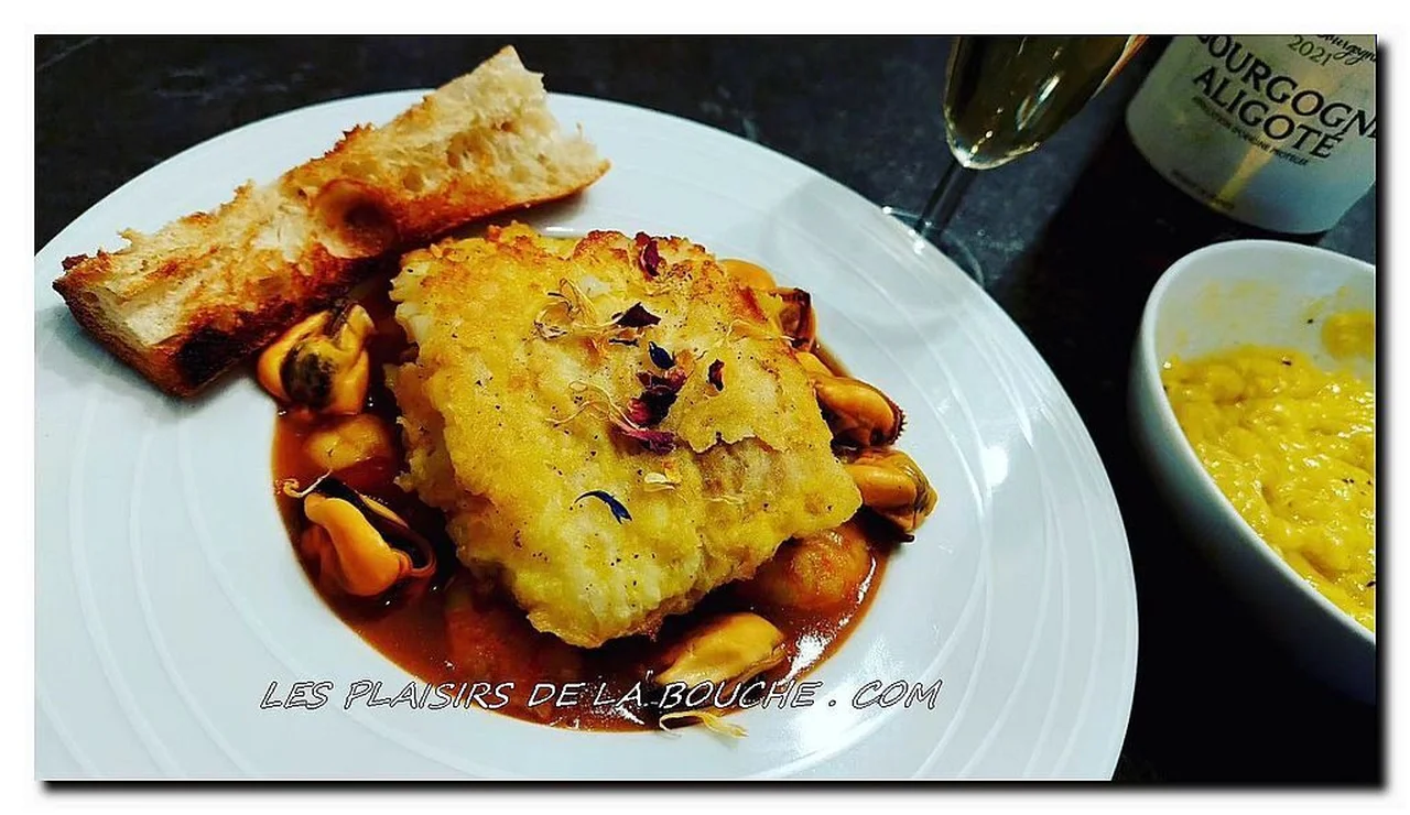 Cabillaud façon bouillabaisse