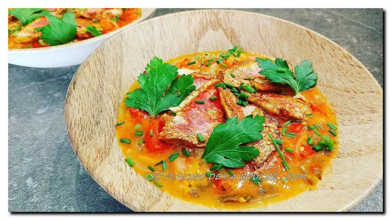 Filets de rouget à l'escabèche