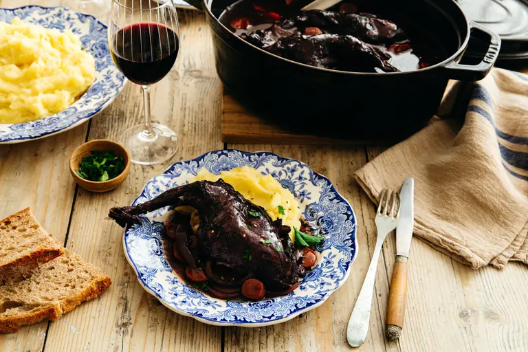 Cuisses de lapin façon daube provençale