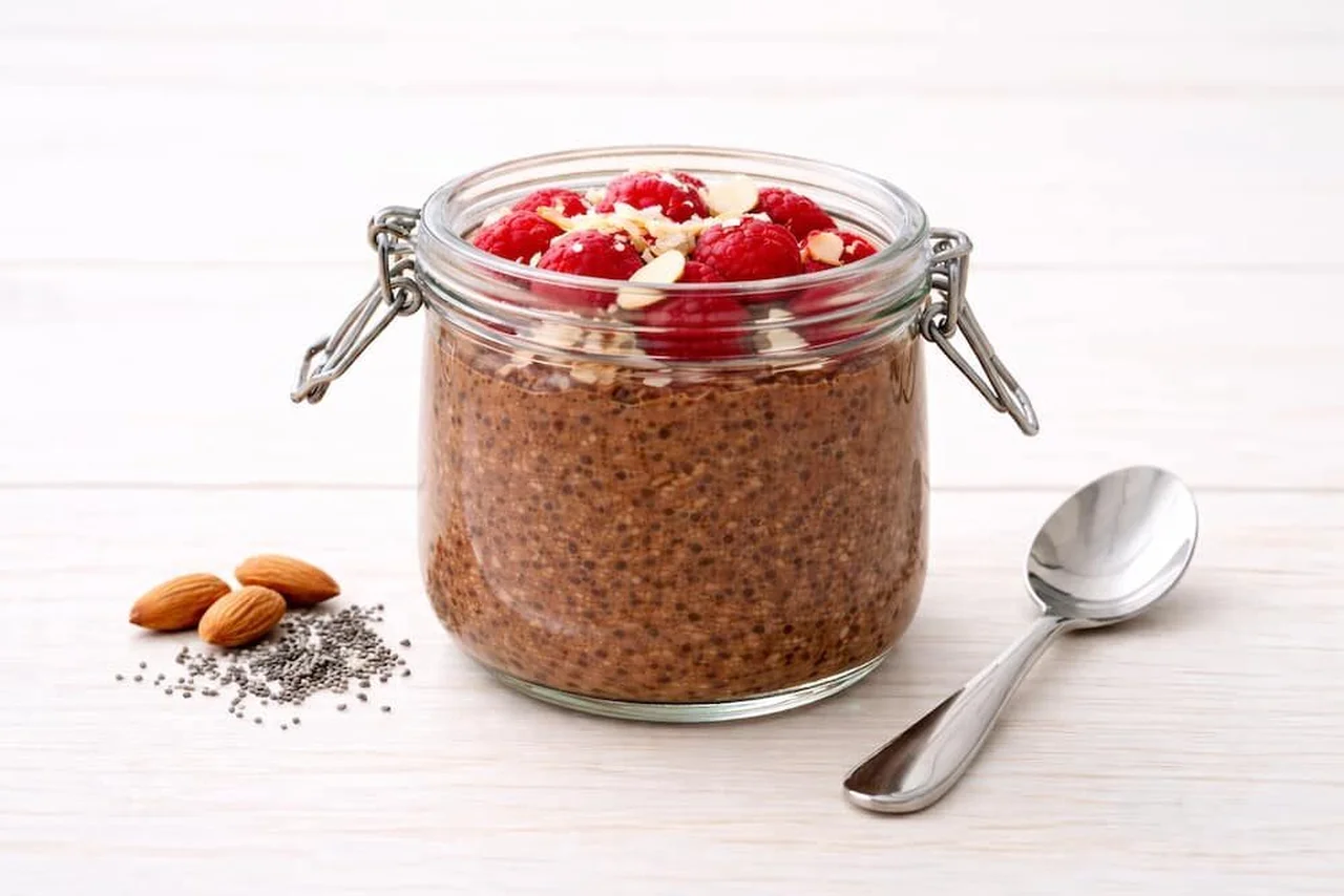 Chia pudding chocolat