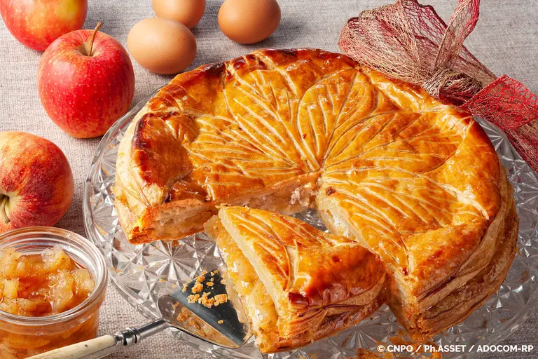 La galette des rois aux pommes