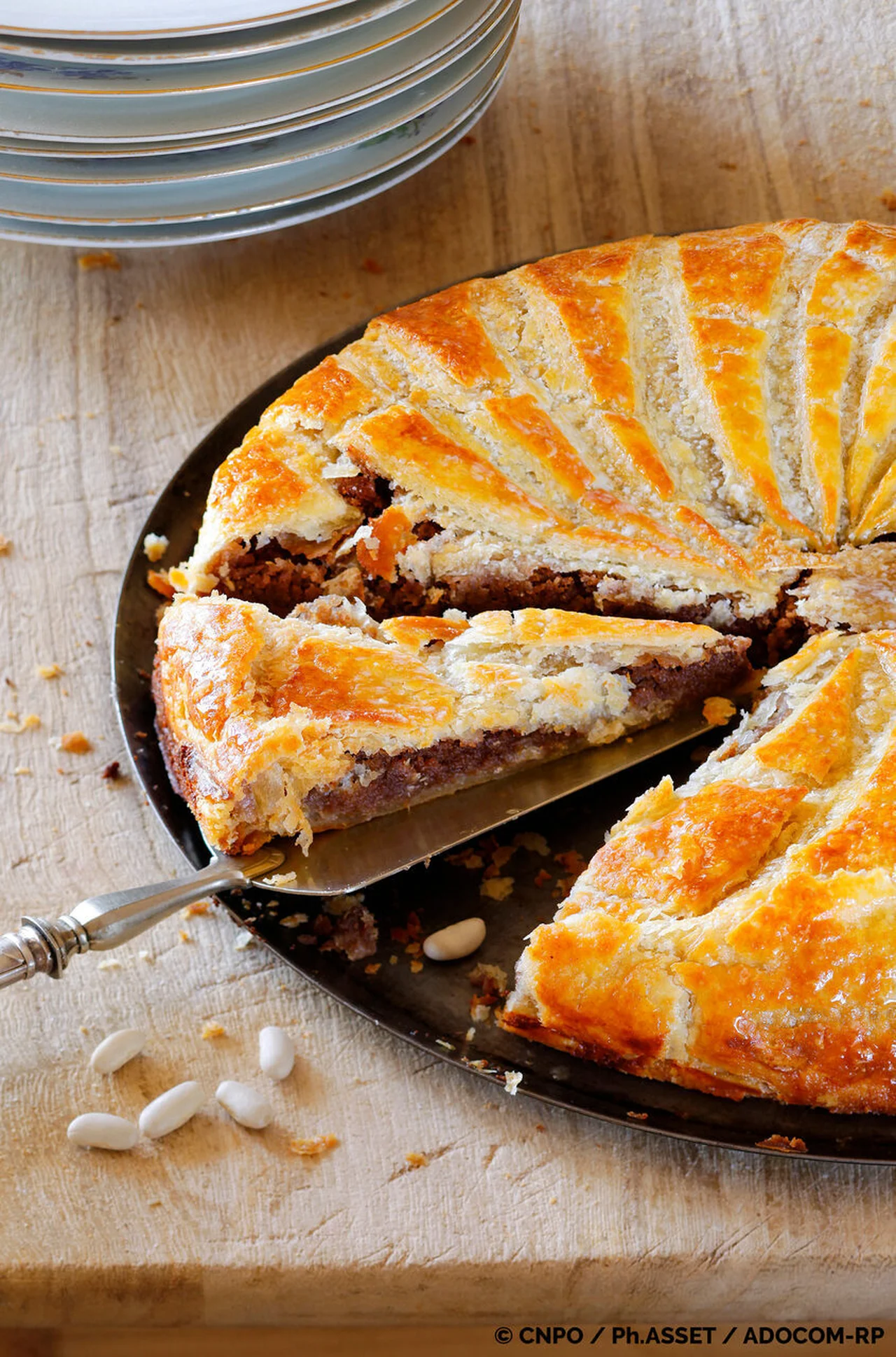 Galette des rois frangipane au chocolat