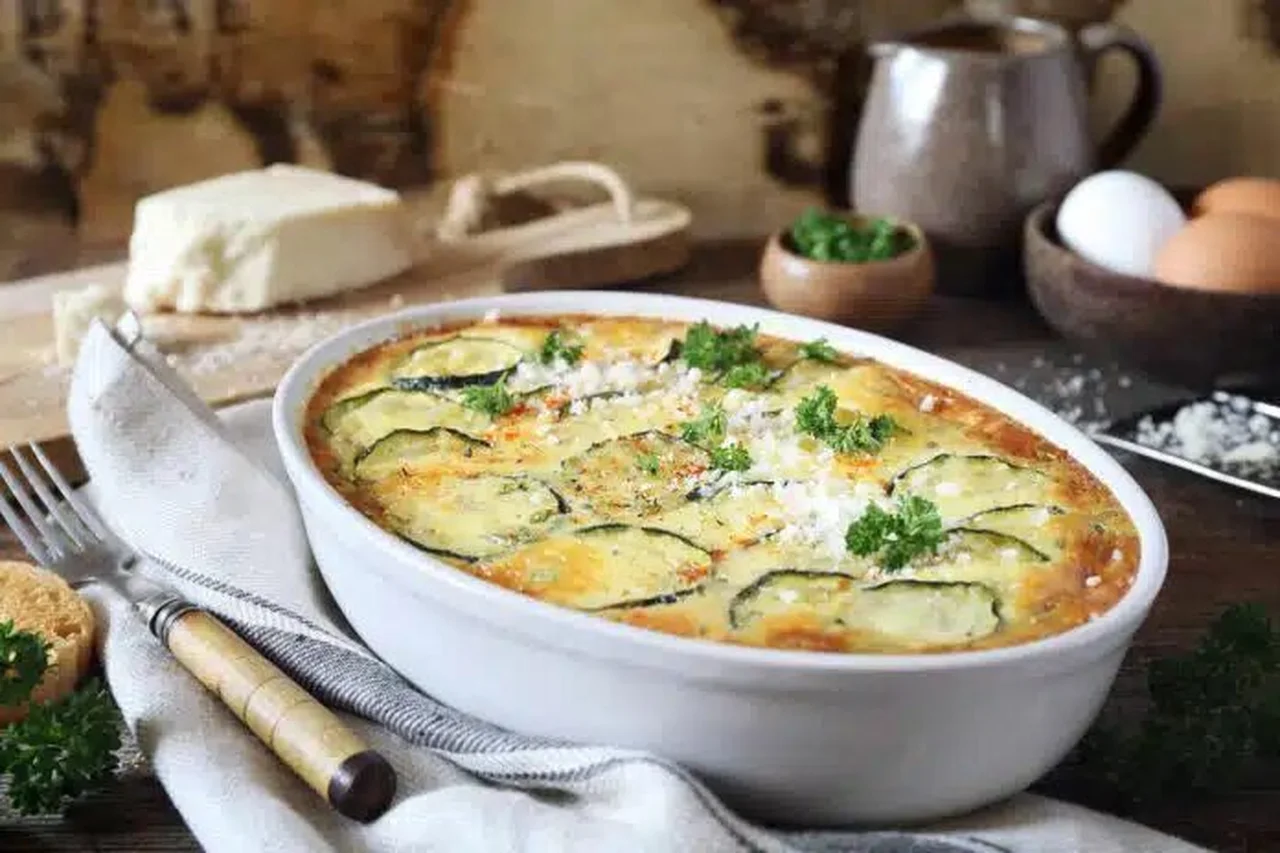 Flan de légumes de printemps et jambon