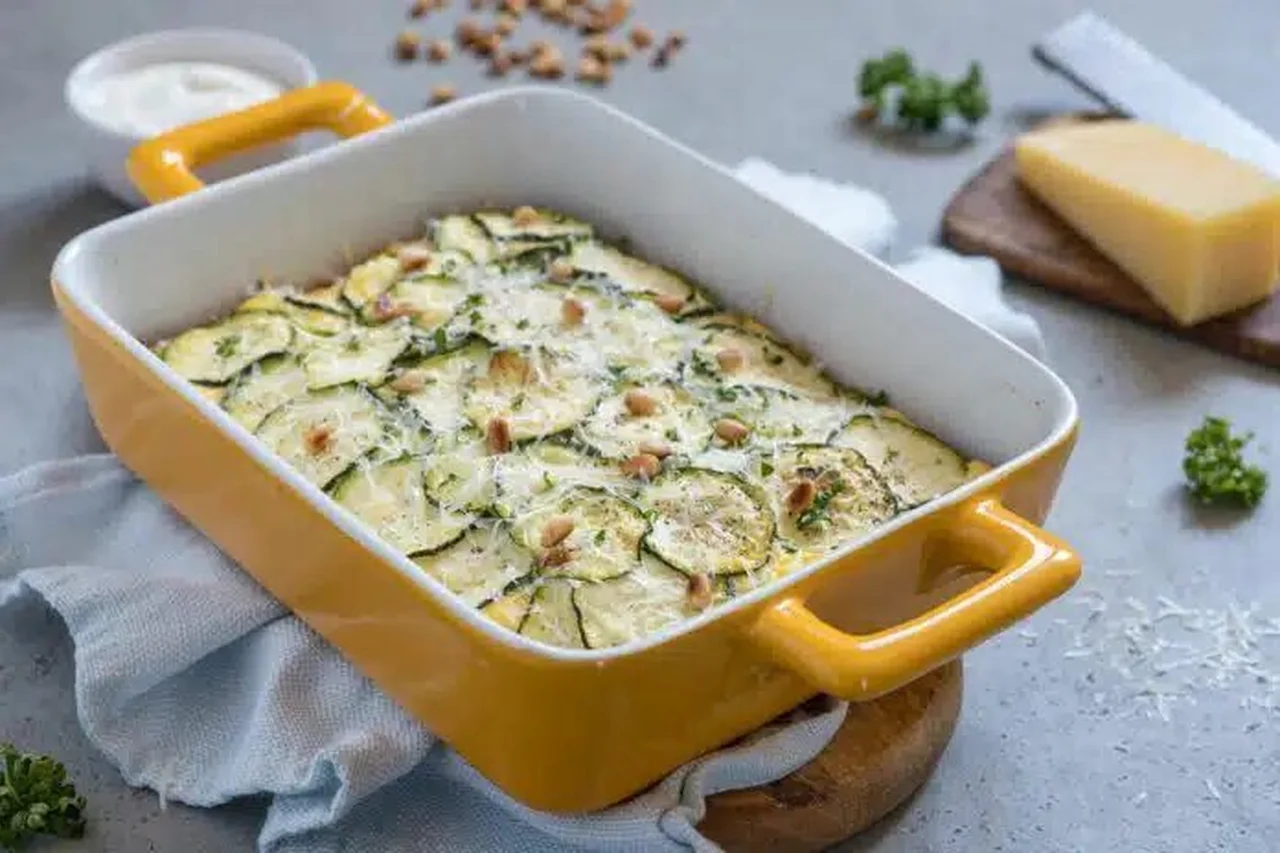 Gratin de courgette à la feta